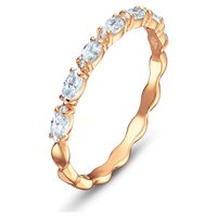 Anello Swarovski Donna Vittore in Lega metallica Cristallo 5366571 - 5366571